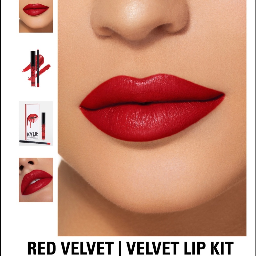 Kylie Cosmetics Red Velvet Lip Kit 💋